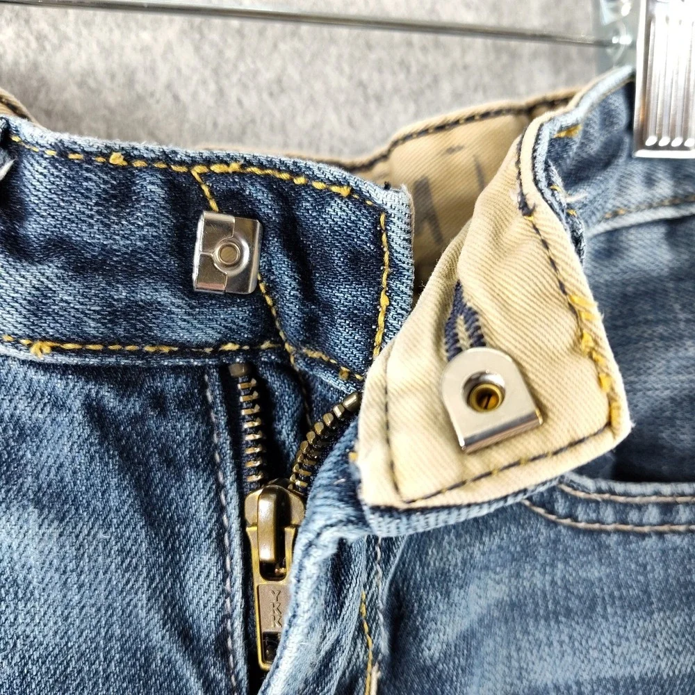✅👖🚨Vintage GAP Straight Fit Slim Blue Jeans Boy Size 5 Uncommon Look 📸SEE📏📸